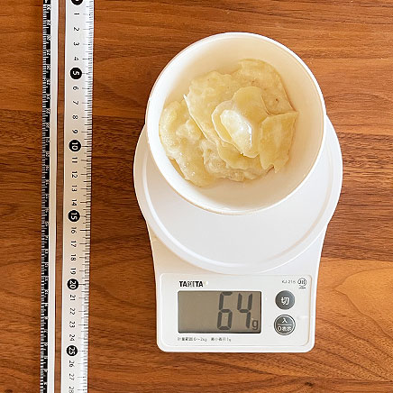 小鉢1杯分のじゃがいものクリーム煮