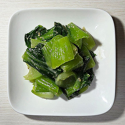 チンゲン菜のナムル