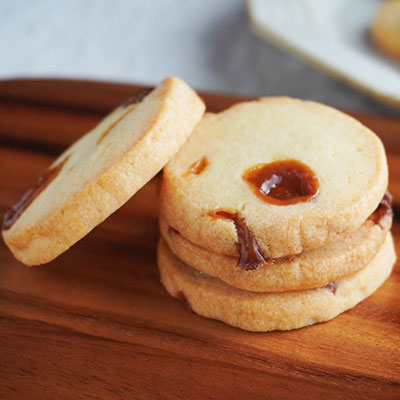 キャラメルクッキー