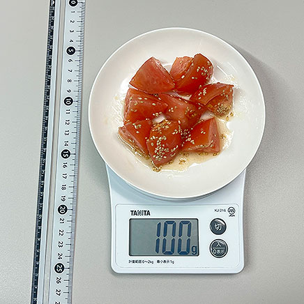 中皿(小)1皿分のトマトのナムル