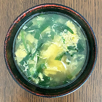 ニラ玉スープ