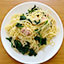 ほうれん草とツナの和風パスタ