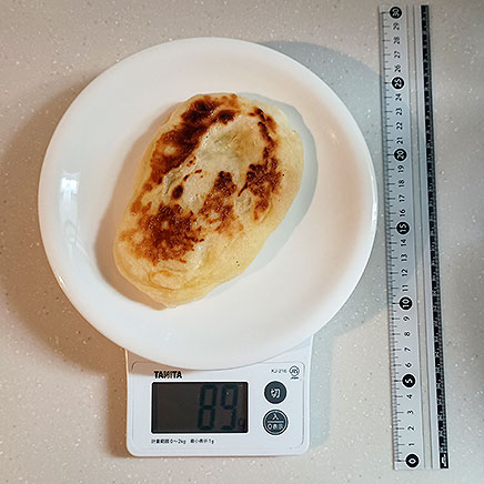 1枚分のバターナン