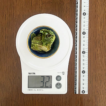 小鉢1杯分のふきのとうのおひたし