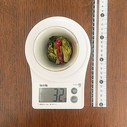 小鉢1杯分のふきのとうのアヒージョ