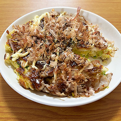 はんぺんのお好み焼き