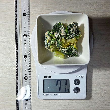 小鉢1杯分のブロッコリーのごまマヨネーズ和え