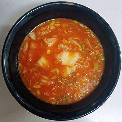 味噌キムチスープ