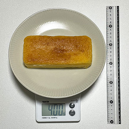 18cmパウンド型1台分のホワイトチョコテリーヌ