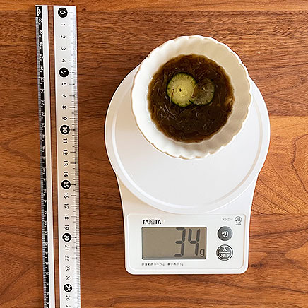 小鉢(小)1杯分のめかぶの酢の物