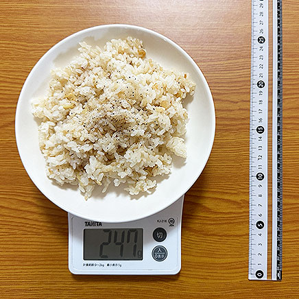 深皿（中）1皿分の牛脂チャーハン