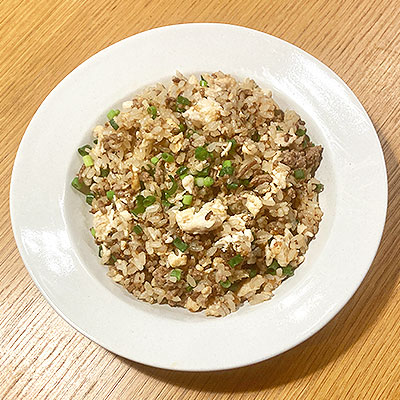 黒酢チャーハン