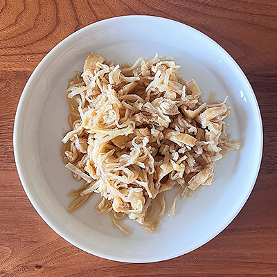 切り干し大根と油揚げの煮物