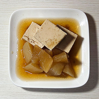 大根と豆腐の煮物
