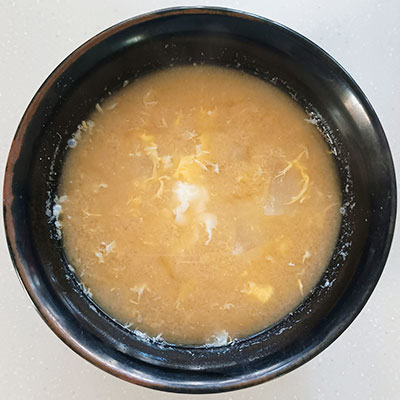 大根と卵の味噌汁