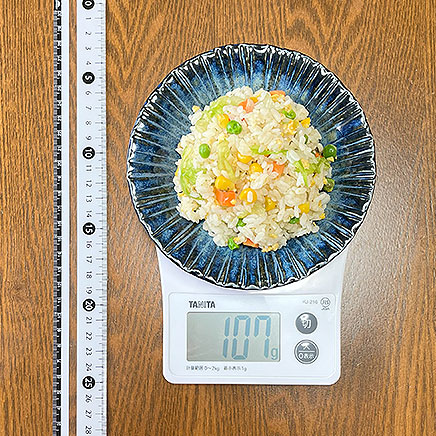 小皿1皿分の野菜チャーハン