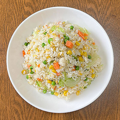 野菜チャーハン