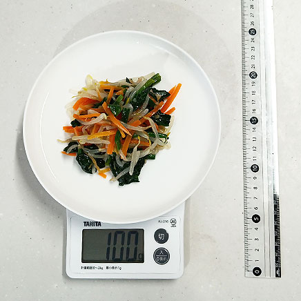 大皿1皿分の野菜のナムル