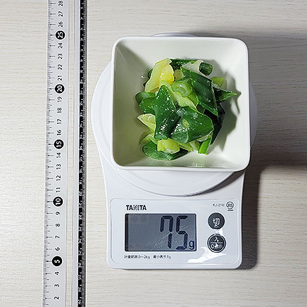 小鉢（小）1杯分の葉ねぎのねぎぬた