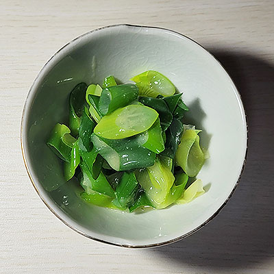 葉ねぎのねぎぬた