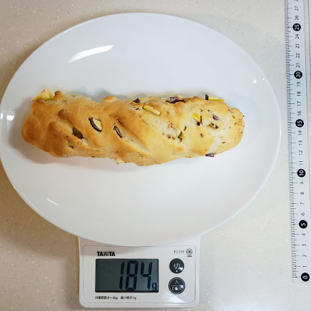 1本分のさつまいもフランスパン