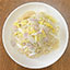 白菜とベーコンのクリームパスタ