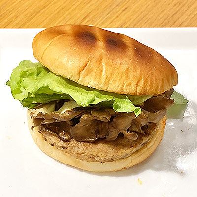 舞茸バーガー