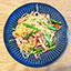 アスパラとベーコンのペペロンチーノパスタ