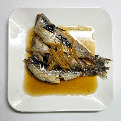 いわしの生姜煮