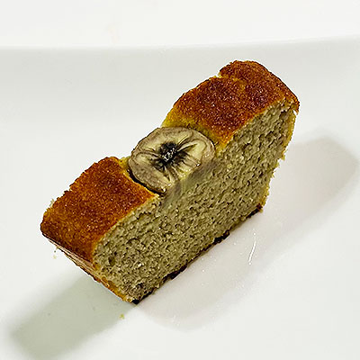 おからパウダーバナナケーキ
