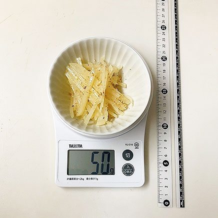 小皿1皿分のじゃがいものナムル