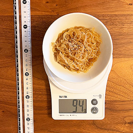 中鉢1杯分のしらたきんぴら