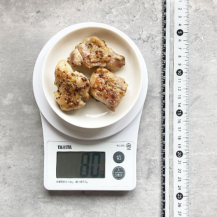 小皿(小)1皿分のハニーマスタードチキン