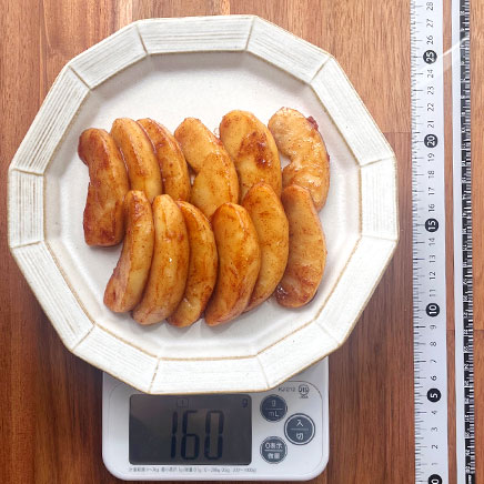 りんご1個分のアップルシナモン