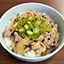めかぶオクラ牛丼