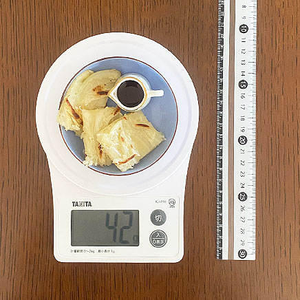 小皿(小)1皿分の玉ねぎチヂミ