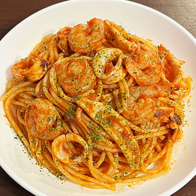 魚介のマリナーラパスタ