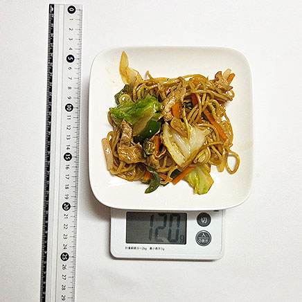 中皿(小)1皿分の五目焼きそば