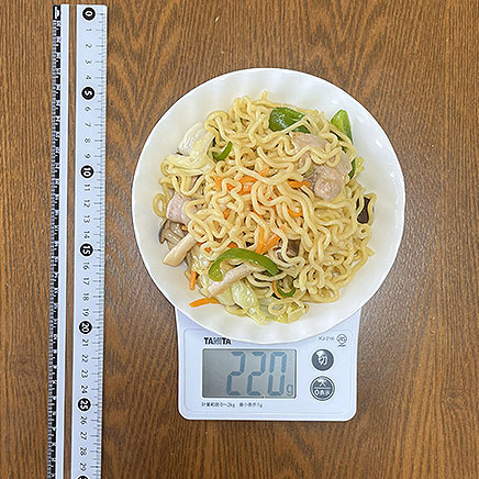 中皿1皿分の上海焼きそば