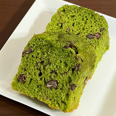 抹茶あずきケーキ