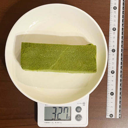 15cm型1本分の抹茶のテリーヌ