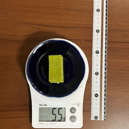 15cm型1/6カット分の抹茶のテリーヌ