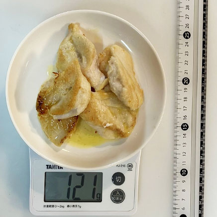 2本分のささみのレモン焼き