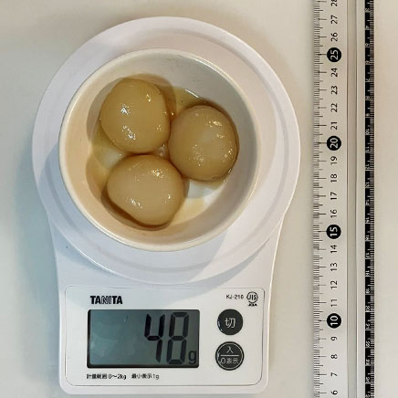 豆鉢1杯分の玉こんにゃくの煮物