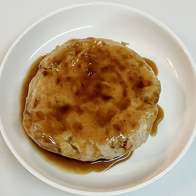 鶏ひき肉の和風ハンバーグ