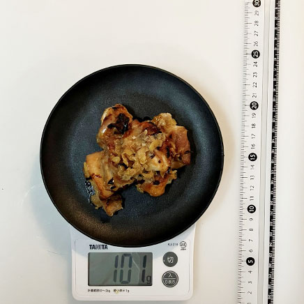 深皿(中)1皿分の鶏肉の香味焼き