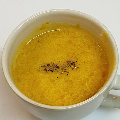 豆乳かぼちゃスープ