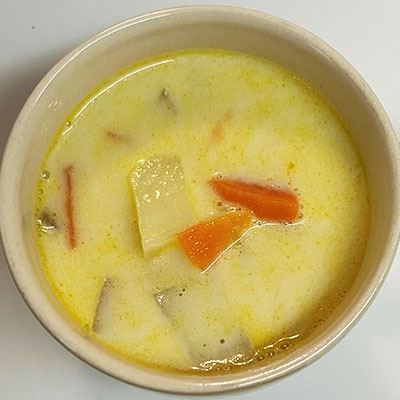 豆乳野菜スープ