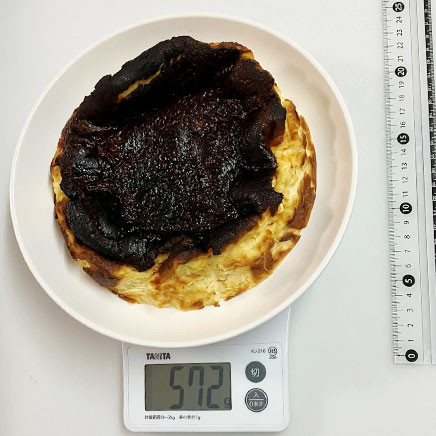 18cm型1個分の米粉のチーズケーキ