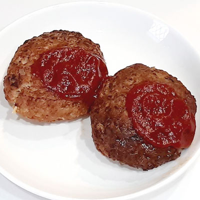 ケチャップハンバーグ